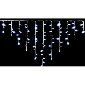 5m IP65 LED-lichtslinger voor buiten met 216 koudwitte koperen lampjes, watereffect, verlengbare connector voor feesten - Product Image 2