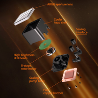 LOVINGCOOL pendingin komputer 360MM, pendingin air blok game PC Kit pendingin cair prosesor air untuk LGA 115X/1700
