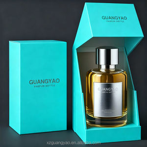 Flacon de parfum en verre cylindrique de luxe personnalisé en usine, 100 ml, vaporisateur de haute qualité, vaporisateur pressurisé, couvercle en alliage de zinc - Product Image 2