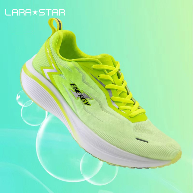 LS0038 Fashion Nylon Plate Propulsion Supercritical Foam Running Shoes Comfortable Running Sneaker