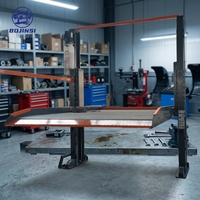 Système de stationnement mécanique à double niveau pour voitures, élévateur de stationnement à 2 poteaux, gain de place, pour garage domestique et usage commercial