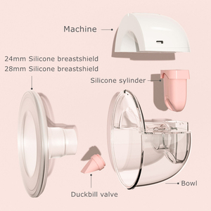 Extractor <span class=keywords><strong>de</strong></span> Leche Eléctrico Portátil Inteligente con Control por Aplicación OEM, Manos Libres, Recargable, Inalámbrico, Recolector <span class=keywords><strong>de</strong></span> Leche para la Alimentación del Bebé - Product Image 3