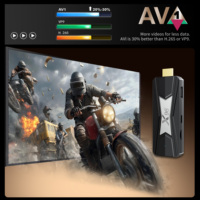 Visual Berkualitas Tinggi X96 NEO TV Box 4k Android 14 S905x5m 2GB RAM 16gb ROM Dual Wifi Smart TV Stick Android Box untuk Menonton Film