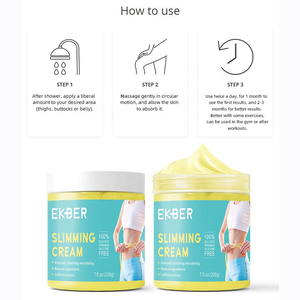 Giảm Giá Mạnh Từ Nhà Máy Ekber Kem Giảm Béo Đốt Mỡ Gừng Mát Xa Bụng Bụng Cơ Thể Giảm Cân - Product Image 4