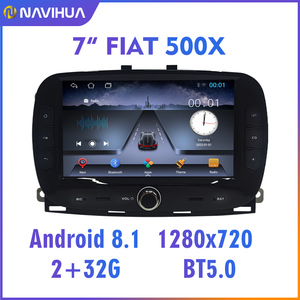 Navihua Pour <span class=keywords><strong>Fiat</strong></span> <span class=keywords><strong>500X</strong></span> 2014-2019 BT Android Autoradio Système <span class=keywords><strong>de</strong></span> Navigation <span class=keywords><strong>Tableau</strong></span> <span class=keywords><strong>de</strong></span> <span class=keywords><strong>Bord</strong></span> 7 'IPS Carplay Autoradio Lecteur DVD Multimédia - Product Image 6