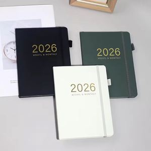 Agenda 2026 Semanal y Mensual con Tapa Dura y Cierre Elástico, Multicolor, para Organización del Horario Anual - Product Image 1