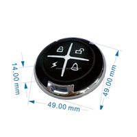 Télécommande universelle ZP56 RF 433 MHz, duplicateur de télécommande, 4 canaux, copie face à face, émetteur d'apprentissage, type fixe et roulant 1