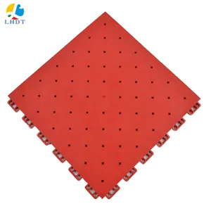 20x20 feet DIY outdoor home game court backyard basketball court flooring surface for modular sport court interlocking tiles