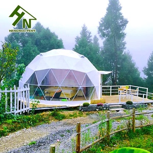 Dôme géodésique de luxe pour camping, hôtel, maison de vacances, résidence de plein air, insonorisé, imperméable, préfabriqué, glamping - Product Image 1