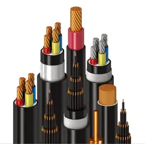 Low Voltage 0.6/1 Kv Power Cable Copper Conductor XLPE Insulation 240 mm2