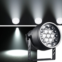 Projecteur LED Par Can RGBW 19x15W à Zoom, Faisceau Réglable, Effet Wash, DMX512, Éclairage Scénique pour Mariages, Musique Live, Bars - Prix Usine