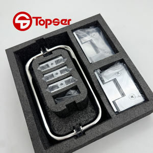 طقم استحمام من النيكل المصقول ، طقم استحمام CRL ، طقم استحمام بمشبك مفصلي أوروبي - Product Image 5