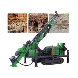 OCEAN Industrial Geology Drill Rig Big Diesel Well Exploration Drill Machine with Air Compressor