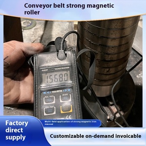 Mạnh mẽ 15000 gauss tách từ trống băng tải vành đai sắt loại bỏ và thiết bị hấp thụ với cao magnetics con lăn - Product Image 3