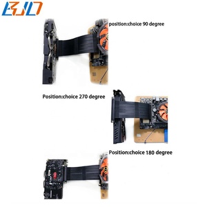 Câble d'extension de carte graphique PCI-E 3.0 X16 vers PCIe 16X à 90 degrés, rallonge GPU, 20CM 30CM 40CM 50CM 60CM 80CM 100CM - Product Image 6
