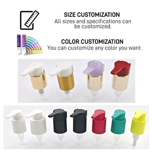 Chiusura a Clip 24/410 lozione in plastica nera opaca pompa 24mm 360 ° di rotazione <span class=keywords><strong>Dispenser</strong></span> per sapone liquido a mano per bottiglia - Product Image 6