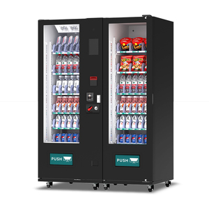 Đa Chức Năng Tươi Đồ Uống Máy Bán Hàng Tự Động Hoàn Toàn Bảo Vệ Ngoài Trời Máy Bán Hàng Tự Động Tủ Lạnh Thực Phẩm Máy Bán Hàng Tự Động Với Ánh Sáng LED - Product Image 2