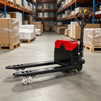 Transpalette électrique 3 tonnes, batterie 48V32Ah, longueur de fourche 1160mm, vitesse 5km/h, certifié QMIGA CE, OEM ODM