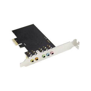 SUNWEIT ST14 PCIe X1 CMI8738 5.1CH <span class=keywords><strong>Carte</strong></span> <span class=keywords><strong>son</strong></span> surround 3D - Product Image 6