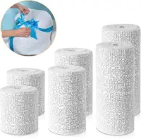 白いガーゼロール石膏ラップポップ包帯を作るカスタムプロフェッショナル医療クラフトボディモールドキャスティングマスク