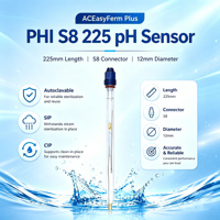 Sonde de pH pour la fermentation du vin, autoclavable, stérilisable à la vapeur, personnalisable OEM/ODM