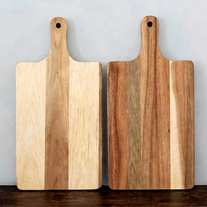 Planche à découper en bois épaisse pour fruits, viande et légumes - Product Image 1