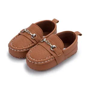 Neuzugang Mode Freizeitschuhe Babyschuhe Kleinkind Moccasin Kleinkind Loafers Schuhe Pu-Moccasins Babykleid Schuhe