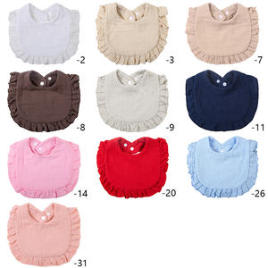 Однотонная дышащая хлопковая муслиновая ткань - Product Image 2