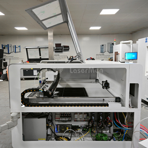 เครื่องตัดเลเซอร์ LaserMen-1390FC CNC ขนาด 1300x900 มม. แบบผสมผสาน พร้อมไฟเบอร์ 1500W สำหรับตัดโลหะและอโลหะ - Product Image 6