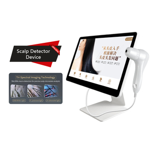 Analizador de Cuero Cabelludo Inalámbrico de Megapíxeles con Luz y Peine de Alta Frecuencia para Venta - Product Image 2