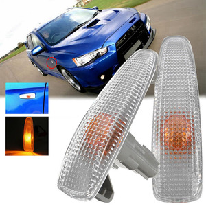 Luz Direccional Lateral para Mitsubishi Lancer, 12V LED, Impermeable, Par de Luces de Estacionamiento 8351A047 - Product Image 1