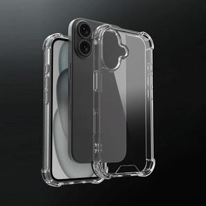 Funda Antigolpes para iPhone 17 Air 16e 16 15 14 13 12 11 Pro Max Plus XR XS X, Carcasa Trasera Híbrida Rígida, Transparente, Ultrafina y Suave - Product Image 4