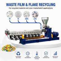Chaîne de granulation et d'extrusion de granulés de plastique recyclé pour masterbatch coloré PP, PLC, PE, HDPE, LDPE
