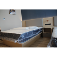Meubles de chambre double haut de gamme pour hôtel, ensemble complet, sur mesure, style moderne, suite de luxe 5 étoiles en bois, directement de l'usine
