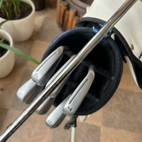 Ensemble de 7 fers de golf forgés, très demandés # Fers de golf 4-9 PW à faible rotation et à lancement rapide avec shaft en acier pour golfeurs intermédiaires Course Compe