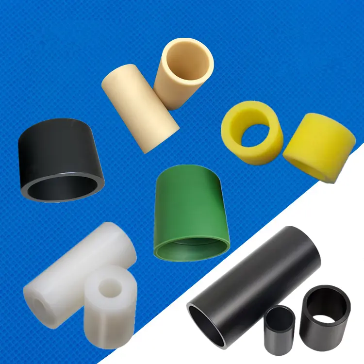 PA6 nylon flanges shaft sleeve bushing gasket plastic sleeves shoulder bearing bush daicel POM pipe