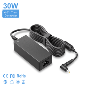 <span class=keywords><strong>Cargador</strong></span> Adaptador para <span class=keywords><strong>Portátil</strong></span> de 30W para HP 4.0mm*1.7mm 19V 1.58A con Carga Rápida, Protección de 5 Capas, <span class=keywords><strong>Cargador</strong></span> de Alta Potencia - Product Image 1