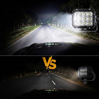 Lampe de mine LED 120W pour travaux lourds, étanche IP69K, 9-32V, CISPR25 Classe 4, ECE R10 pour équipements lourds