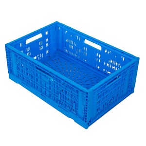 Collapsible Plastic Folding Fresh Crates For Fruit And Vegetables Basket With Factory Price