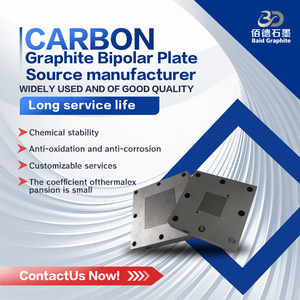 In De Fabriek Geproduceerde Ondoordringbare Bipolaire Platen Van Grafiet Kunnen Worden Gebruikt In Pem-Waterstofbrandstofcellen - Product Image 2