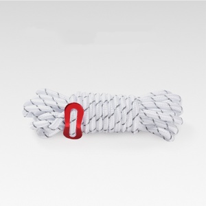 4mm 5mm nero rosso esterno tenditore luminoso tipo <span class=keywords><strong>tenda</strong></span> linea tensionamento vento fissare corda riflettente con moschettone per <span class=keywords><strong>tenda</strong></span> - Product Image 3