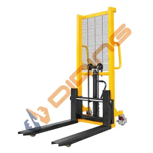 Empilhadores Industriais-Empilhador Manual Fabricante da China Empilhador de mão 1.6M ALTO Fork Lift Manual Pallet Truck 1 Tone