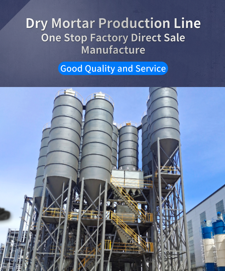 Ceramic Tile Adhesive Mortar Manufacturing Machine Dry Mortar Mix Machine