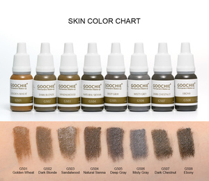 Pour Goochie Organic pour PMU Pigment Microblading Encre <span class=keywords><strong>de</strong></span> tatouage Maquillage permanent pour sourcils Encre pigmentée organique pour Microblading - Product Image 5