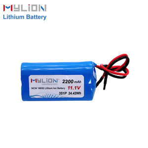 Mylion <span class=keywords><strong>11.1V</strong></span> 12V 18650 리튬 배터리 2200mah 2600mAh 3s1p 3s3p 리튬 이온 배터리 팩 - Product Image 6