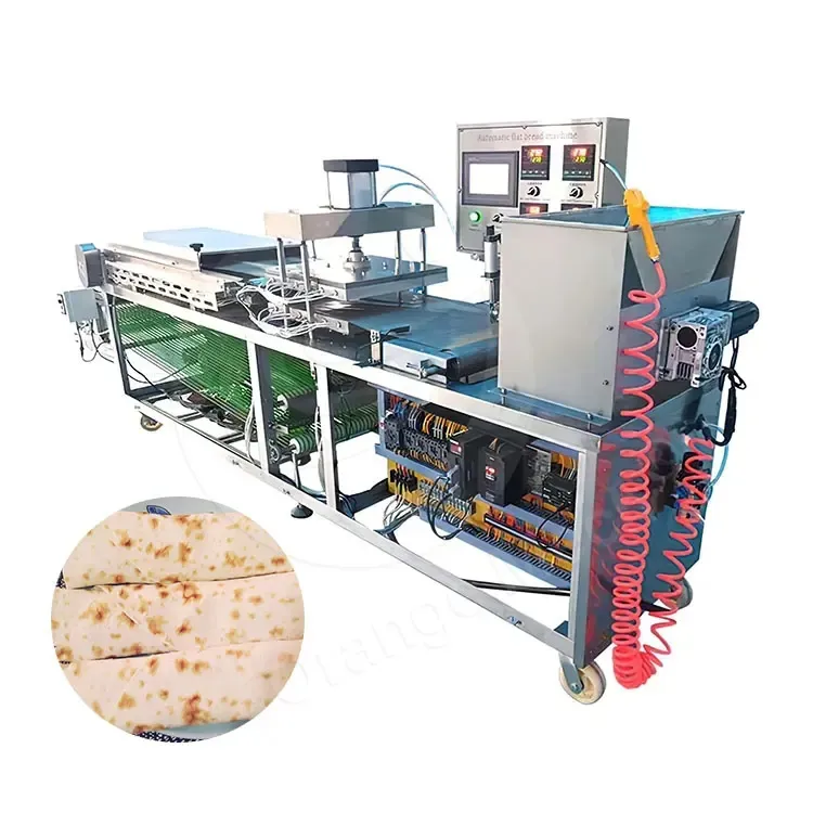 Lavash ekmek Roti makinesi tam otomatik Chapati mısır unu Tortilla yapmak makinesi