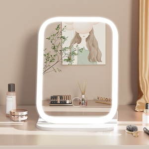 <span class=keywords><strong>Specchio</strong></span> <span class=keywords><strong>per</strong></span> <span class=keywords><strong>Trucco</strong></span> <span class=keywords><strong>LED</strong></span> Portatile Pieghevole con Cornice in Plastica Illuminata, <span class=keywords><strong>Specchio</strong></span> da Tavolo <span class=keywords><strong>per</strong></span> Donne, Lampada da Scrivania <span class=keywords><strong>per</strong></span> Bellezza - Product Image 2