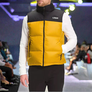 High Quality Waterproof Winter Designer Puffer Sleeveless Jacket for Men and <b>Women</b> <b>Down</b> <b>Vest</b> Wholesale Custom ODm - Product Image 3
