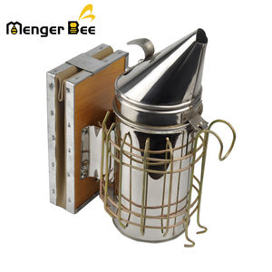 Suministro directo de fábrica Leatheroid Honey Bee Smoker Box Fumador DE ABEJAS DE ACERO INOXIDABLE - Product Image 5