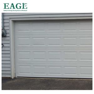 Wholesale Modern Sectional Electric Panel Price Aluminum Glass Garage Door for Sale
